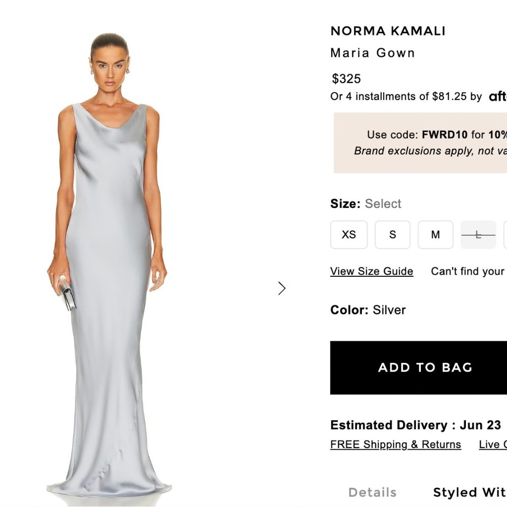 Norma Kamli Silver Dress